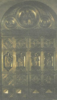 Ф. Толстой. Модель центральных наружных дверей для Храма Христа Спасителя