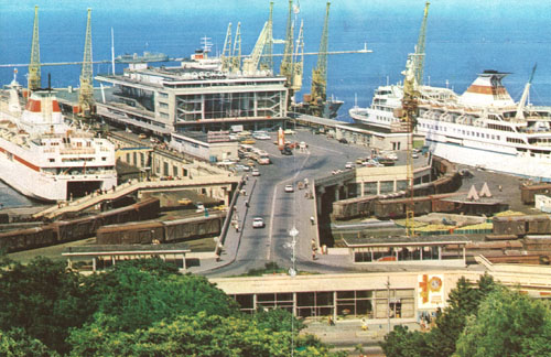 Морской вокзал, Дворец культуры моряков, гостиница «Одесса» - Капитальное  строительство