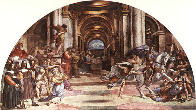 Рафаэль. Росписи Ватиканского дворца. «Станца д'Элиодоро»