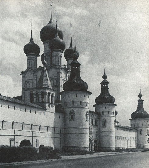 Ростовский кремль. Вид с северо-запада